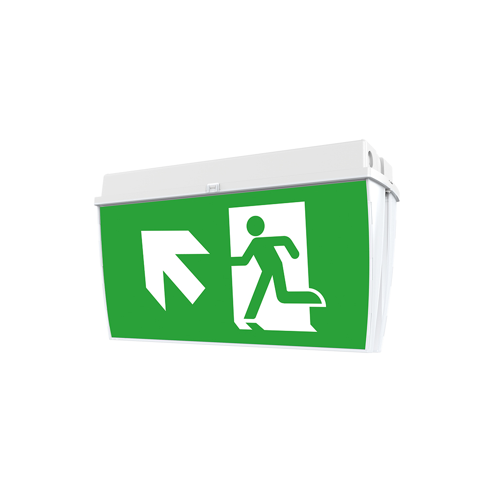 LED uitgangsbord opbouw