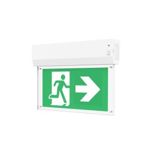 Nood uitgangsbord opbouw
